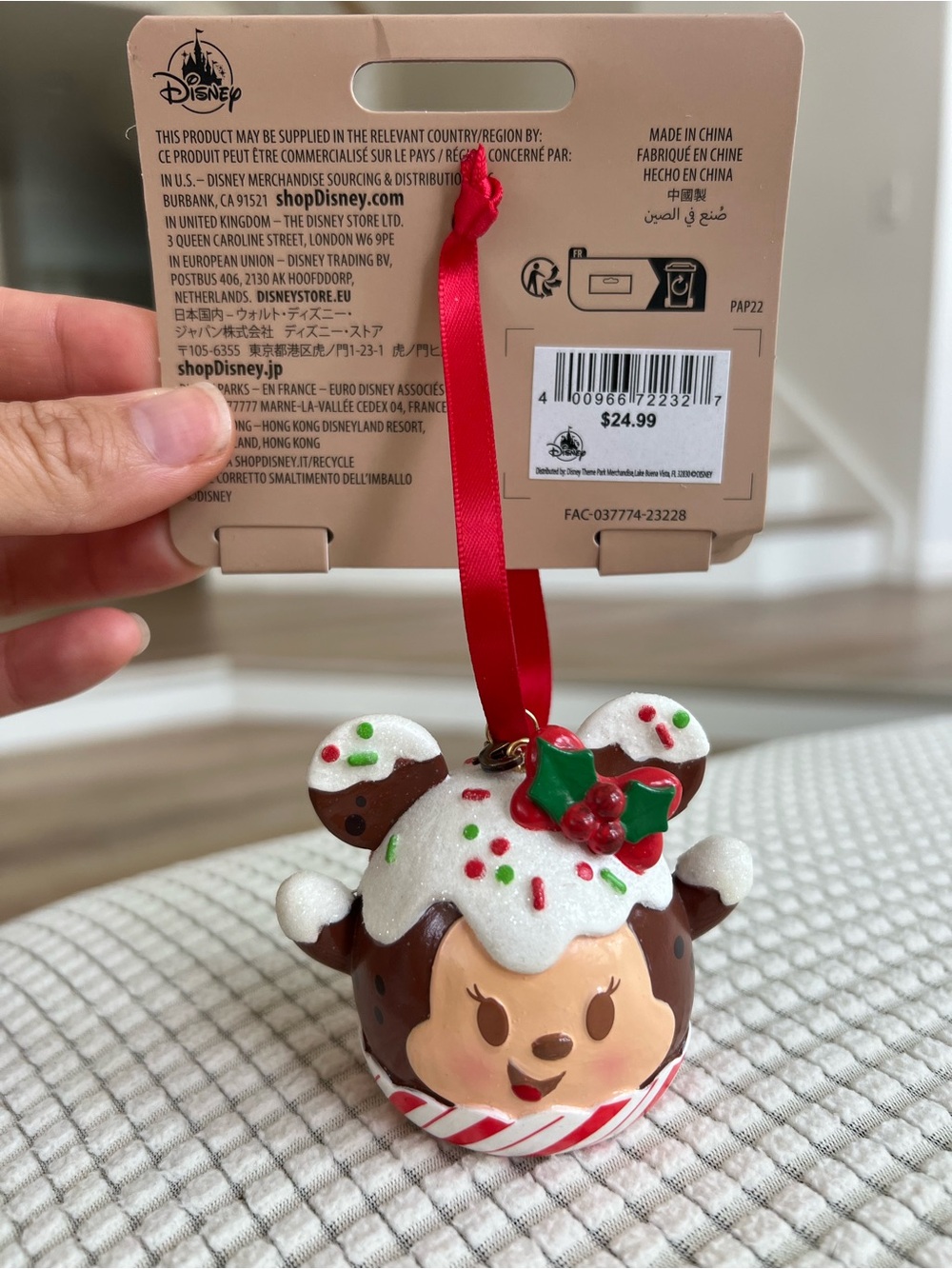 Disney Munchlings Holiday Ornaments - Picture 4 of 6